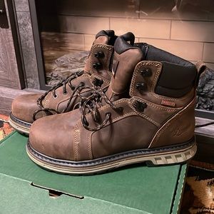 Mens size 9.5 D Danner Steel Yard steel toe 6” H Brown boots NEW IN BOX